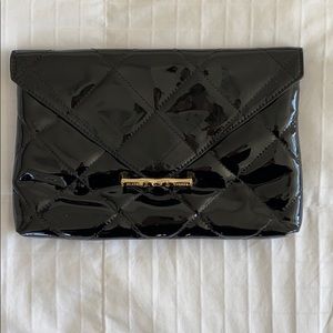 Elaine Turner Quilted Patent Envelope Clutch